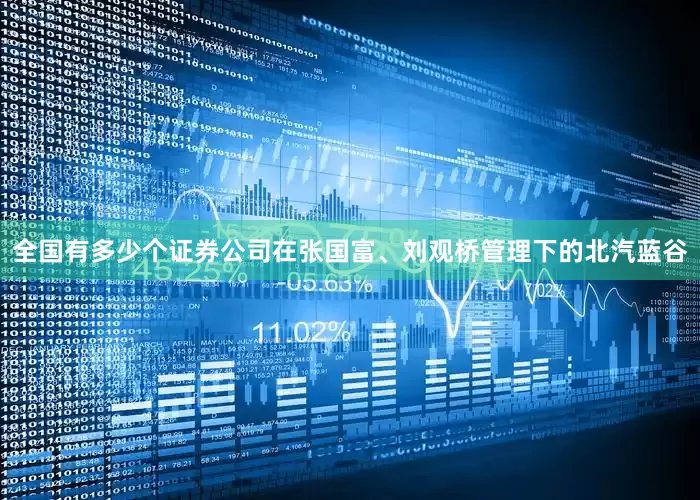 全国有多少个证券公司在张国富、刘观桥管理下的北汽蓝谷